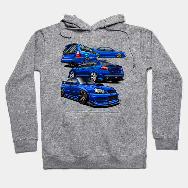 Subie mix Hoodie by Markaryan